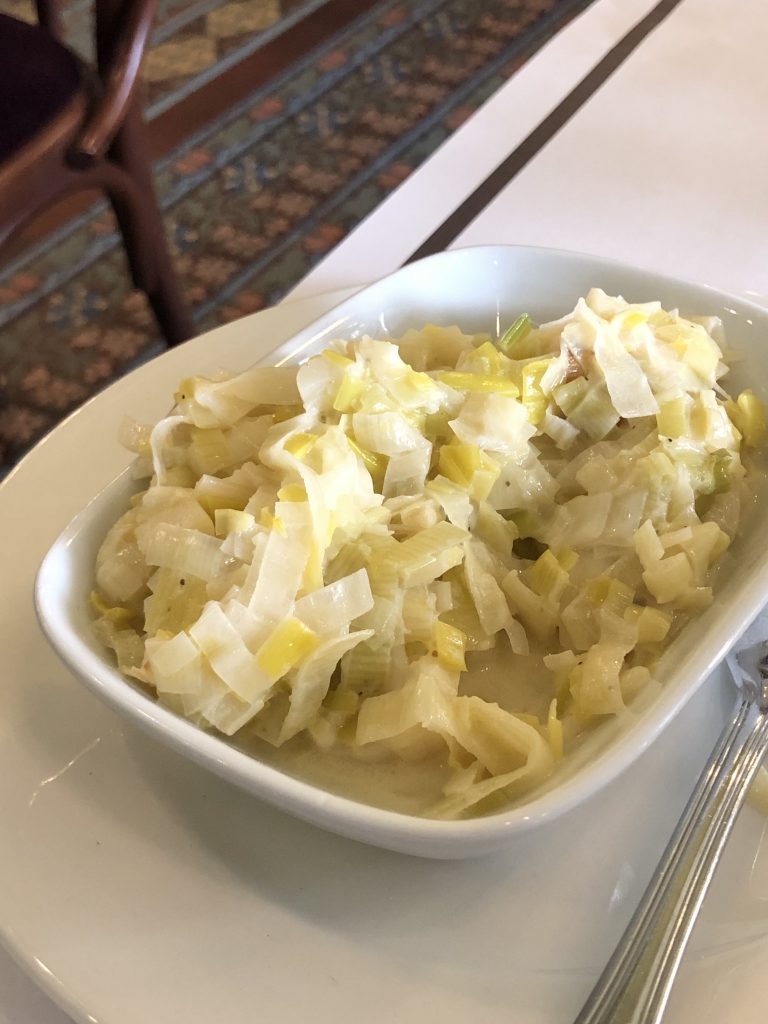 Creamy Leeks