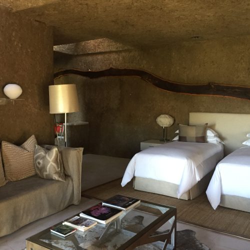 Sabi Sabi Earth Lodge Bedroom